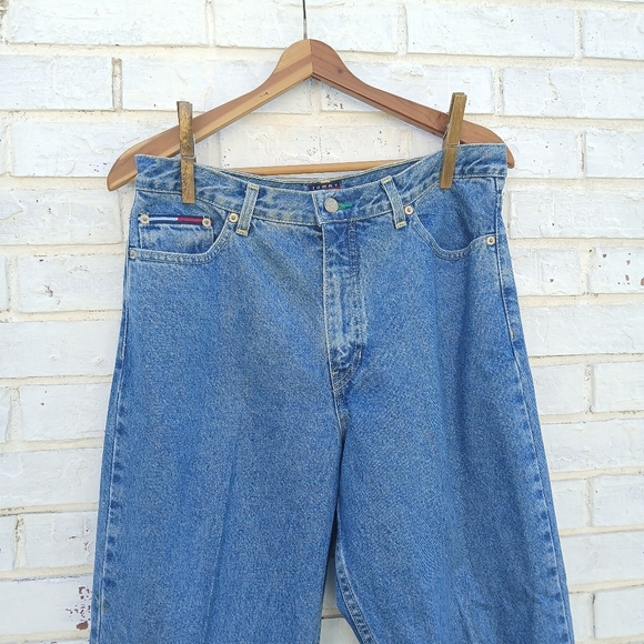 Vintage Tommy Hilfiger Relaxed Jeans Big Flag - Picture 4 of 10